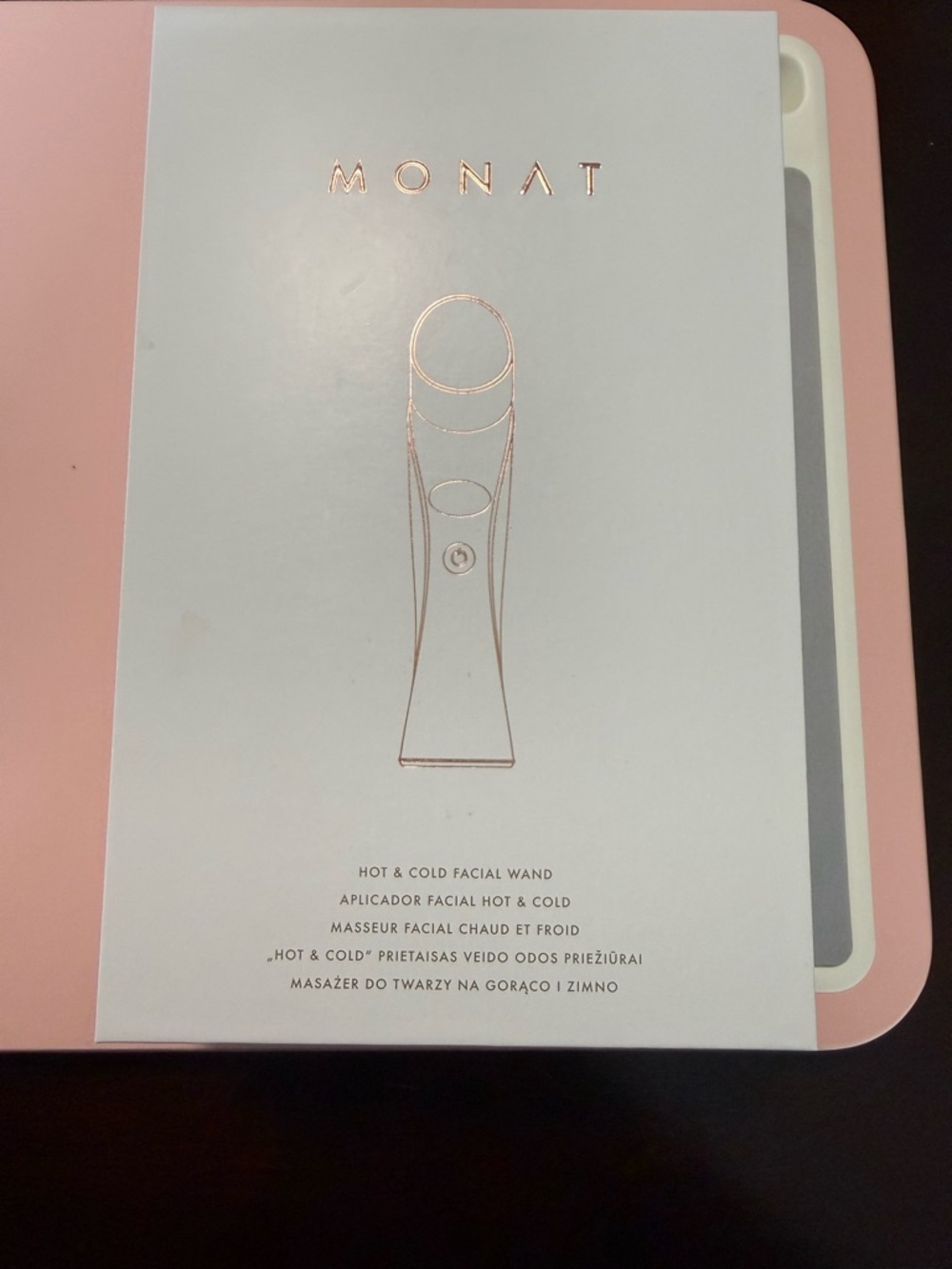 MONAT Hot & Cold Facial Wand — White